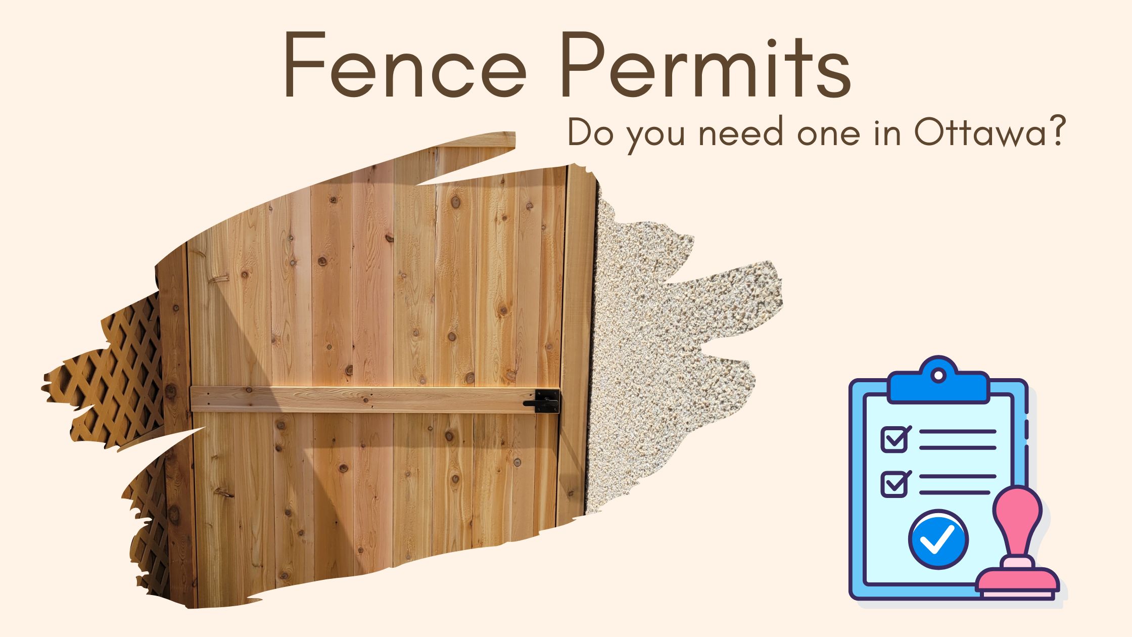 Do you need a fence permit in Ottawa?